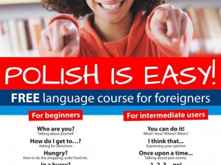 POLISH IS EASY!  Language course for Foreigners FREE!